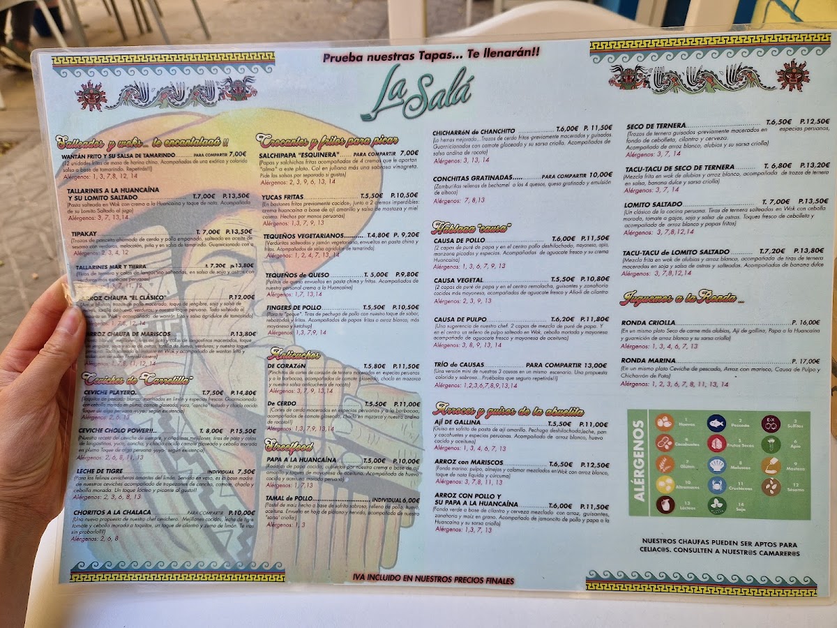 Restaurante La Salá (Los Remedios) Menu 6