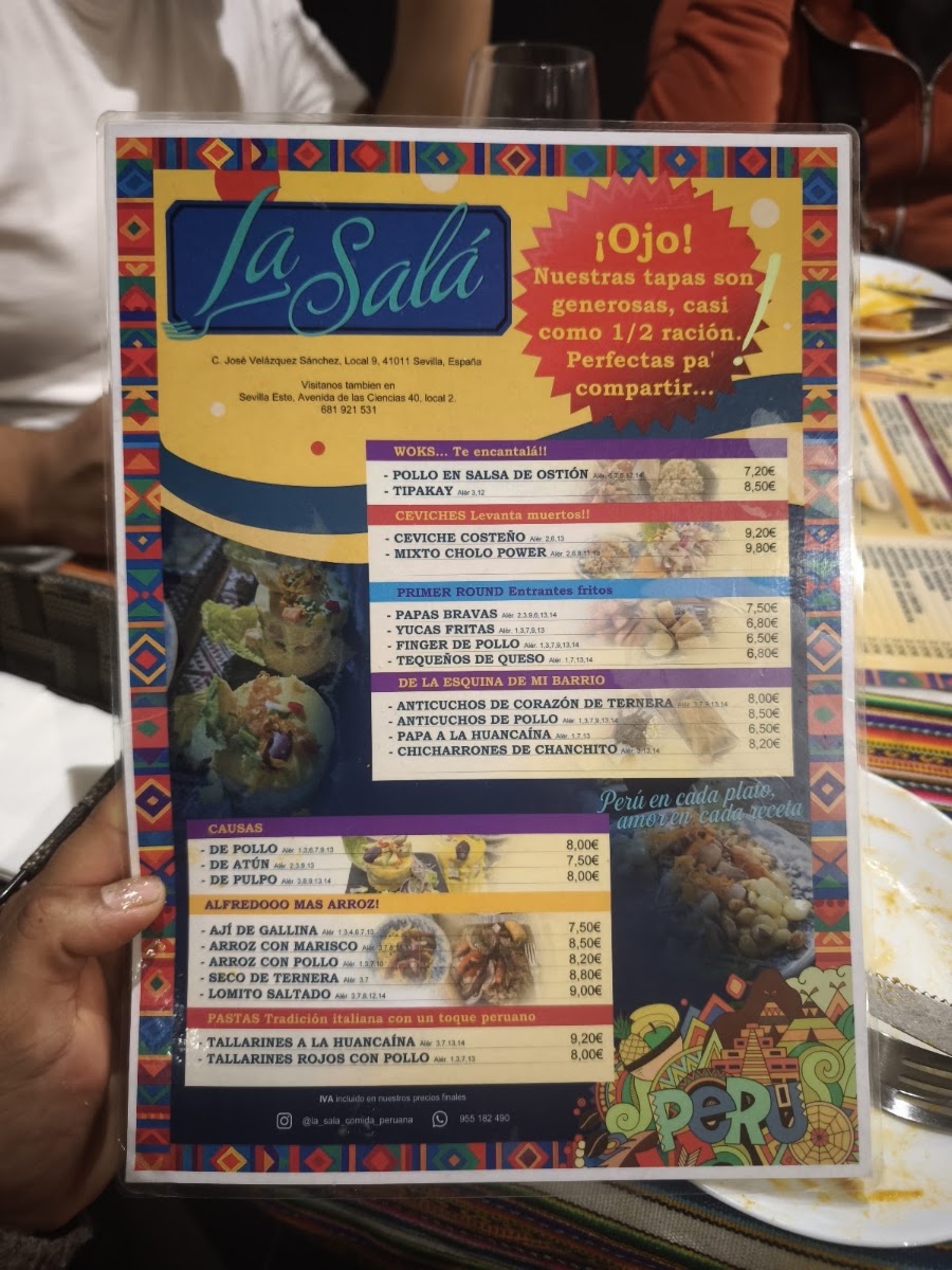 Restaurante La Salá (Los Remedios) Menu 7