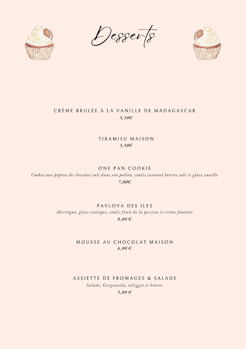 Restaurant La Paillote des Ourmes, Hourtin Menu 3