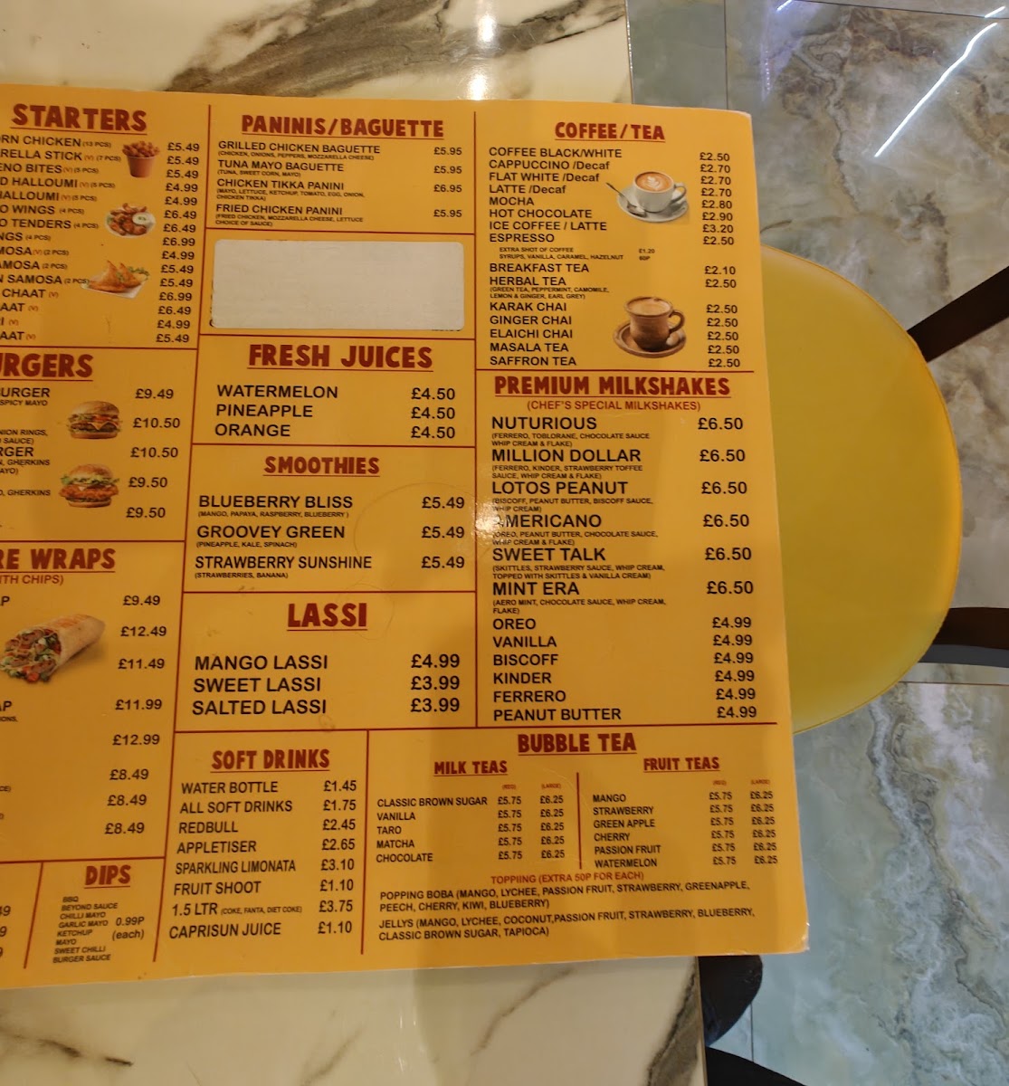 Beyond Cafe & Cakes Menu 5