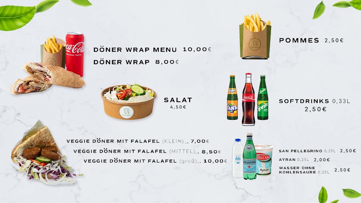 Onkel Samba Borken Menu 3