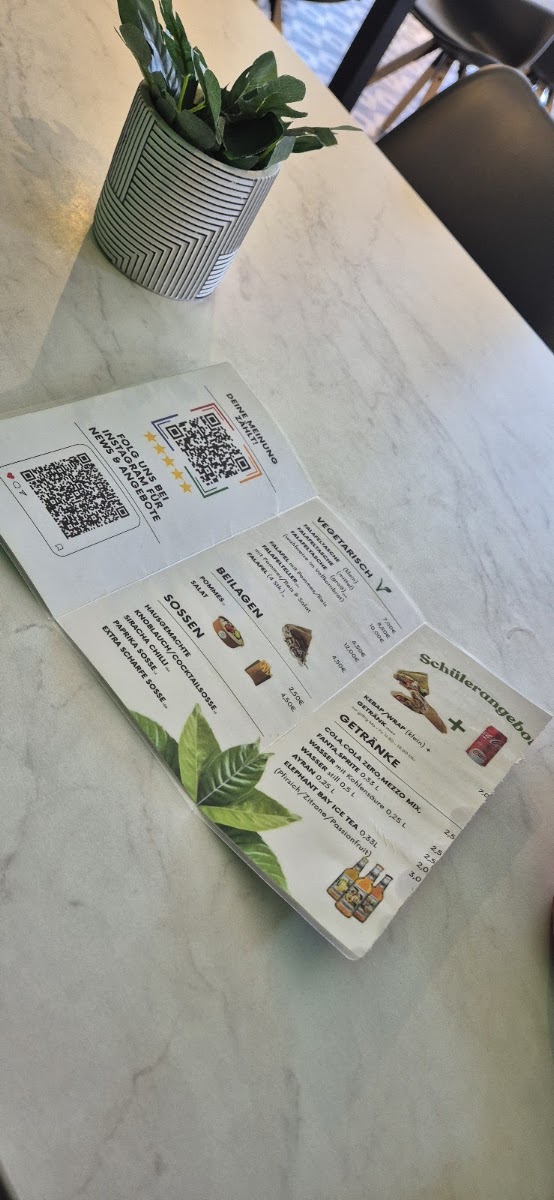 Onkel Samba Borken Menu 4