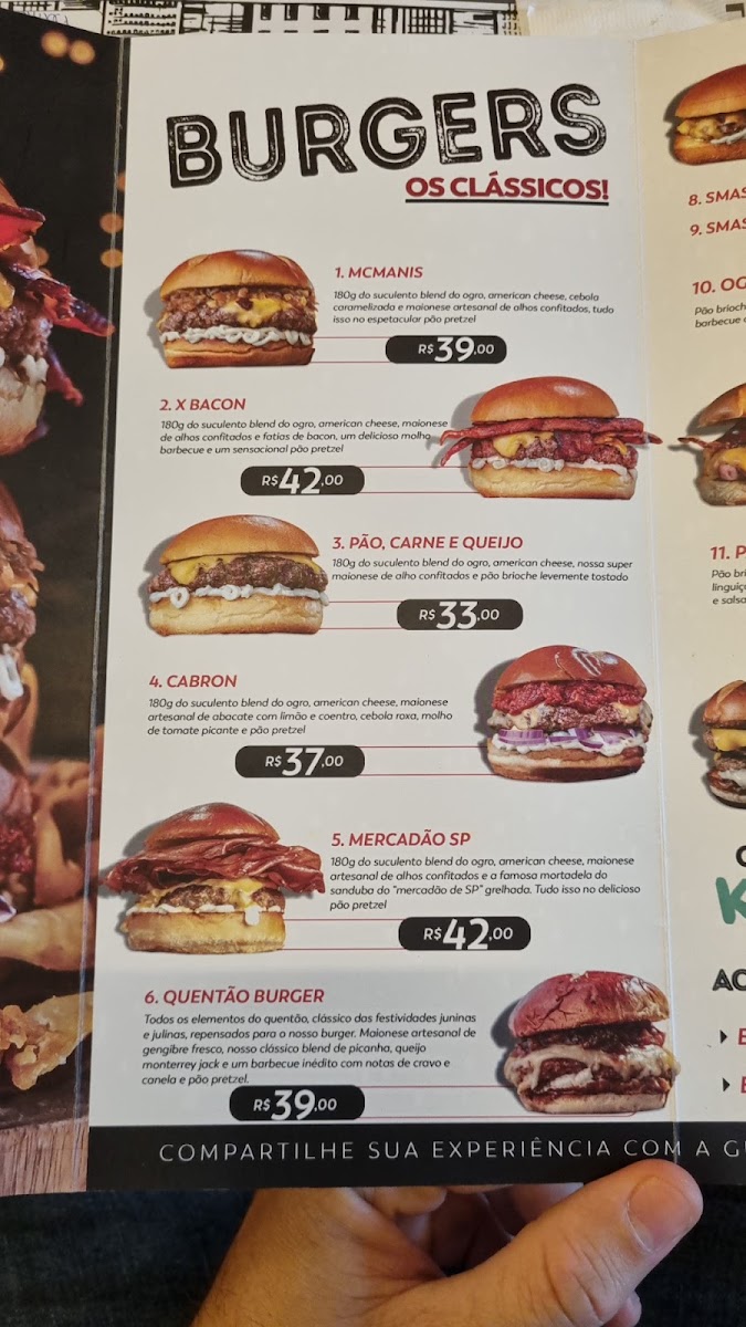Ogro Steaks Botafogo Menu 5