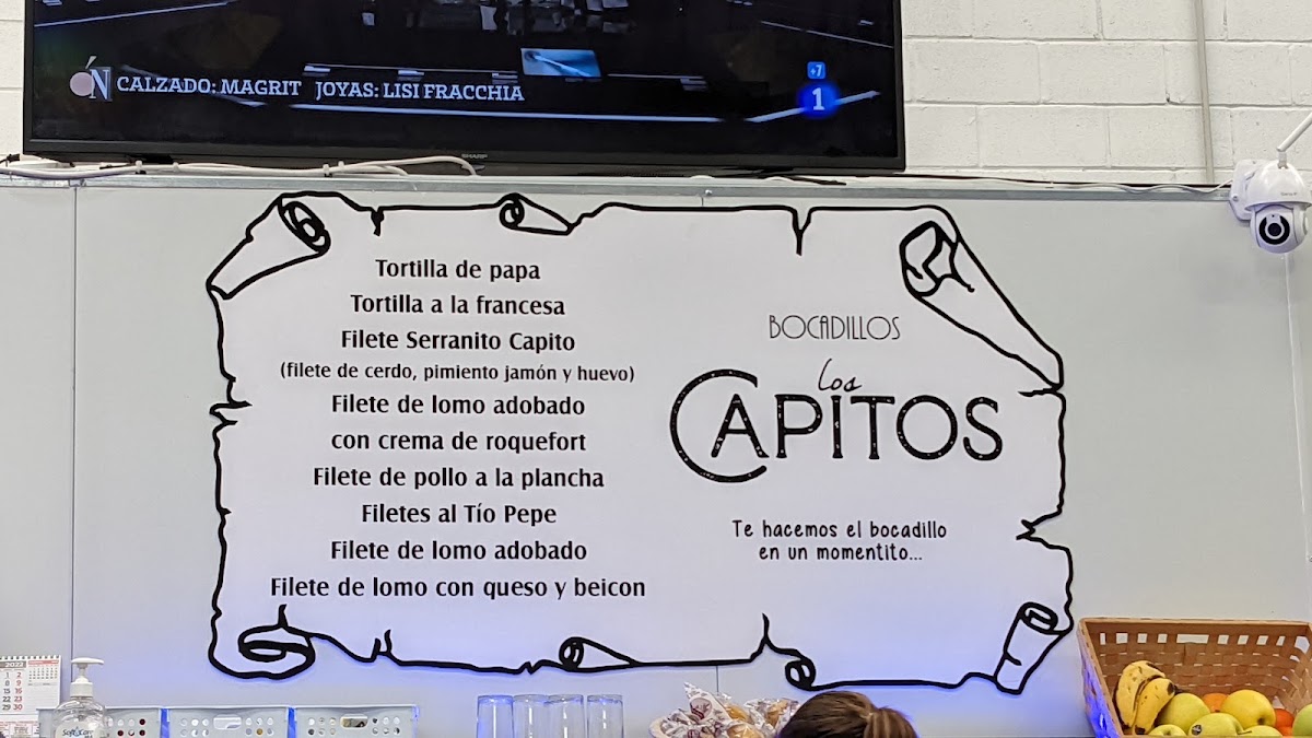 Restaurante Los Capitos Menu 1