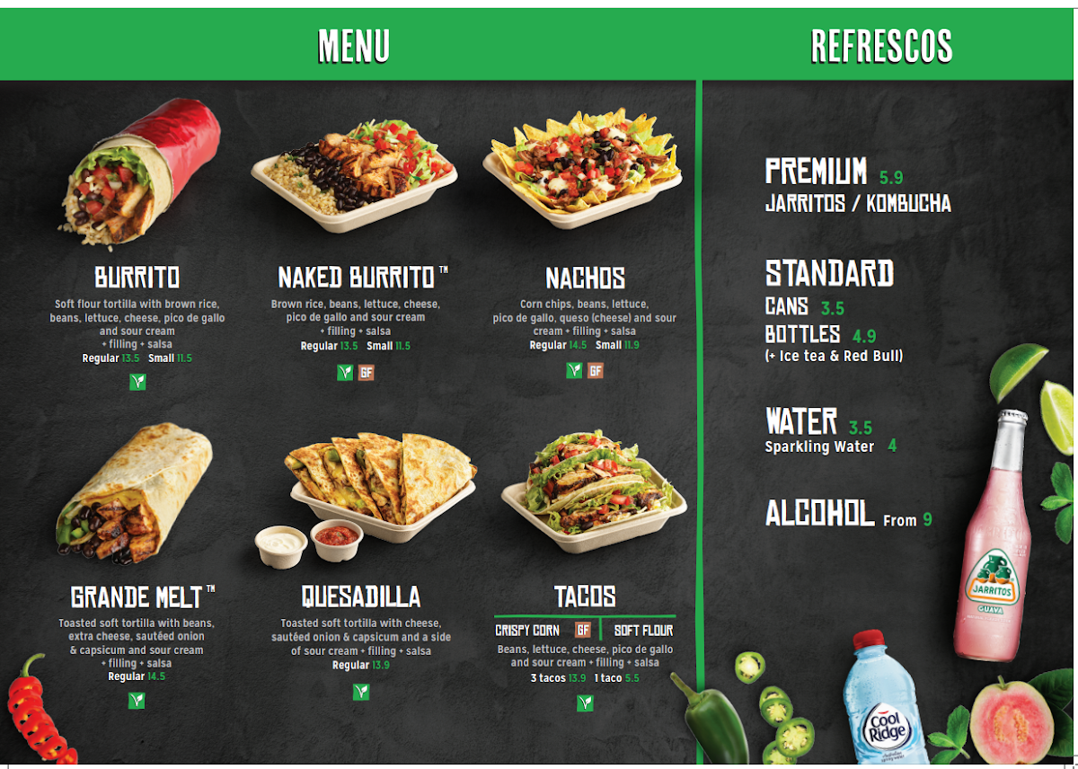 Mad Mex Melbourne Central Menu 4