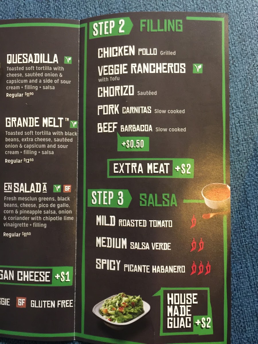Mad Mex Melbourne Central Menu 9