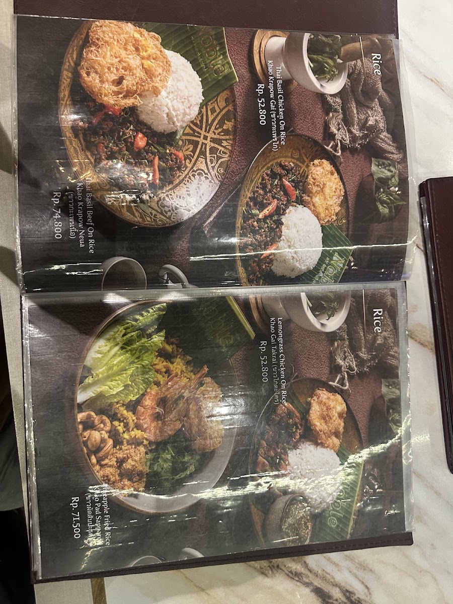 Noble Thai - Kuningan City Mall Menu 8
