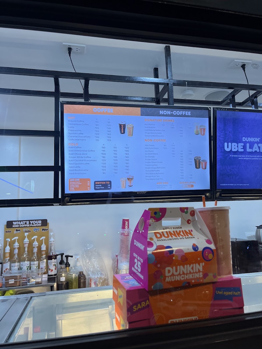 Dunkin' Tagaytay City Menu 1