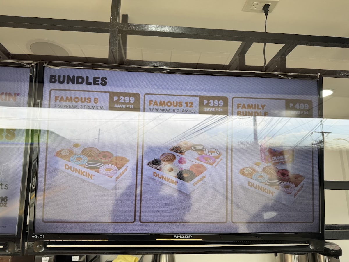 Dunkin' Tagaytay City Menu 3