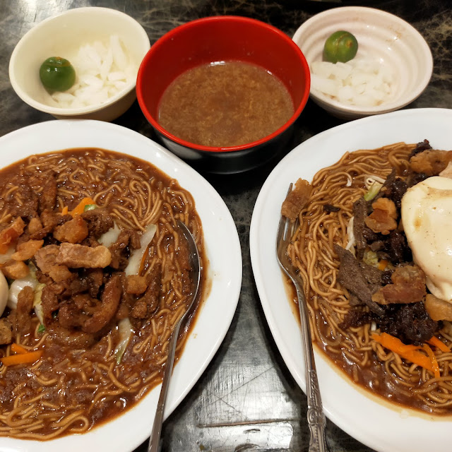 Pancit Cabagan and Pancit Batil Patong