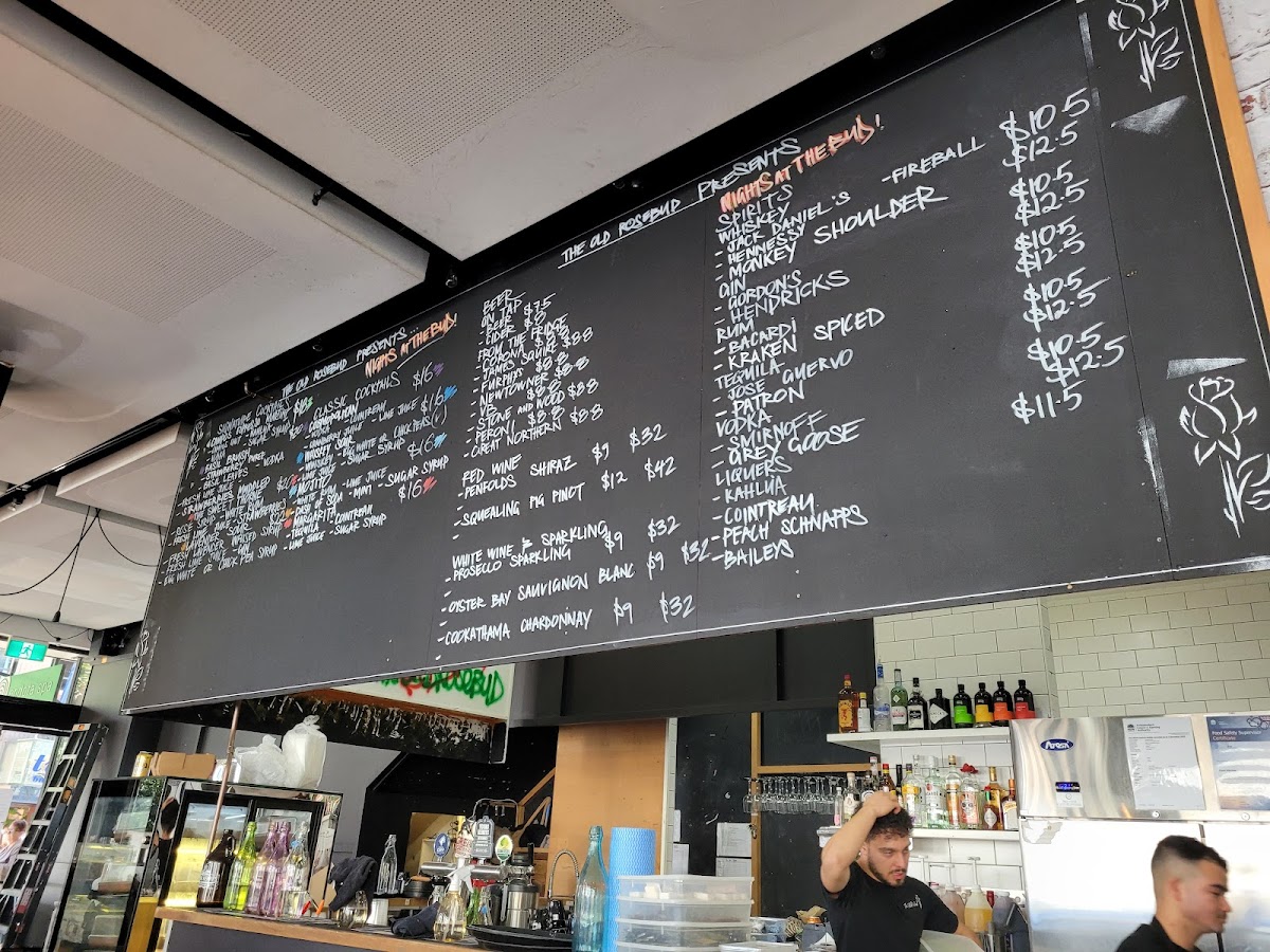 The Old Rosebud Menu 7