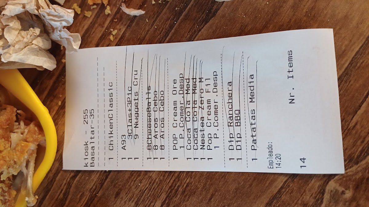 Popeyes Famous Louisiana Chicken Menu 4