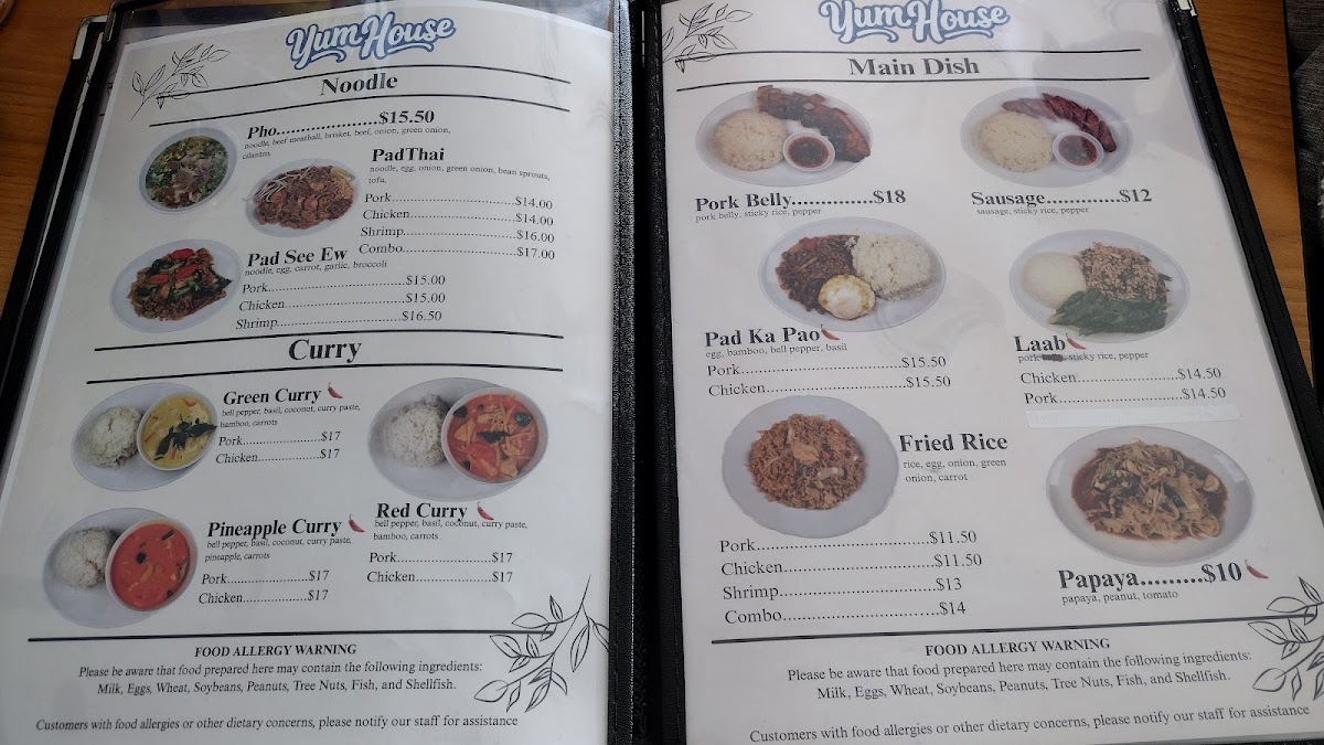 Yum House Menu 9
