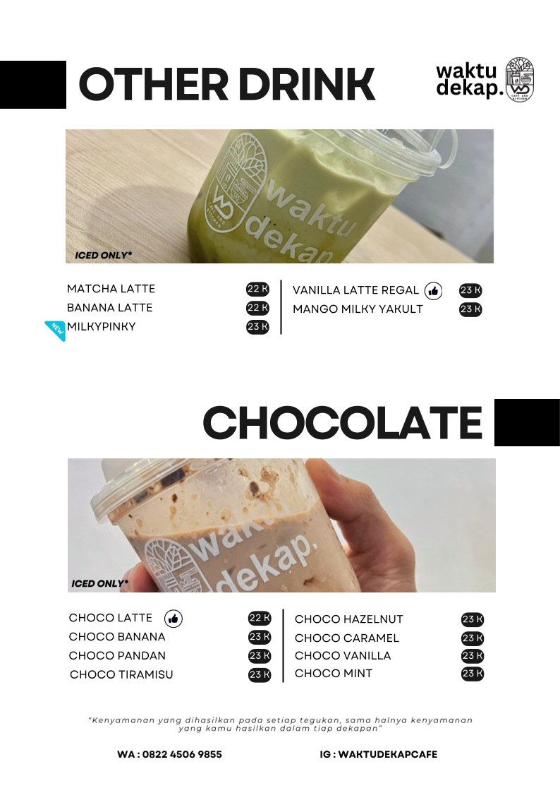 Waktudekap Cafe & Kitchen Menu 5