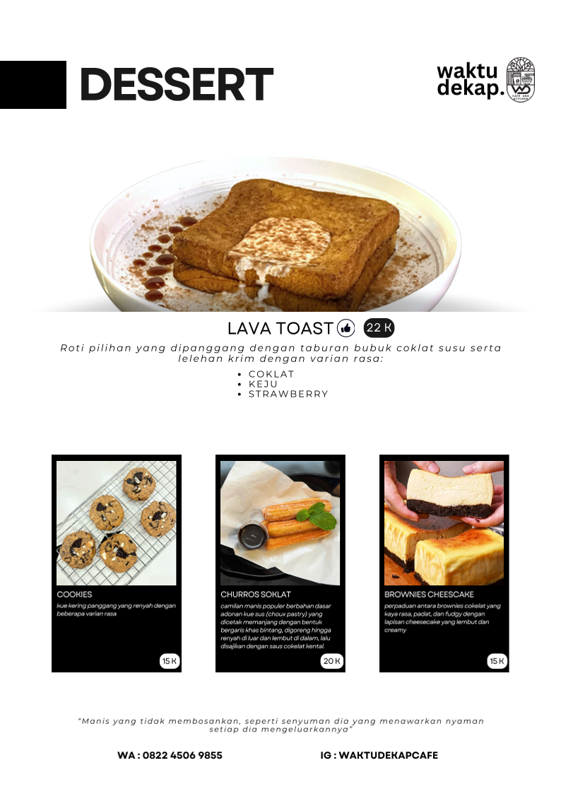 Waktudekap Cafe & Kitchen Menu 7