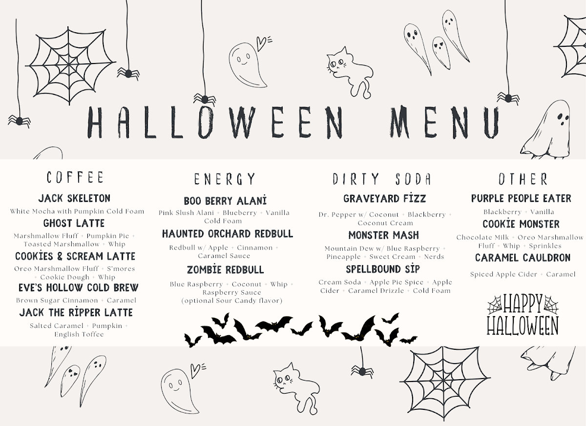 Sagebrush Sunrise Coffee Co. Menu 5