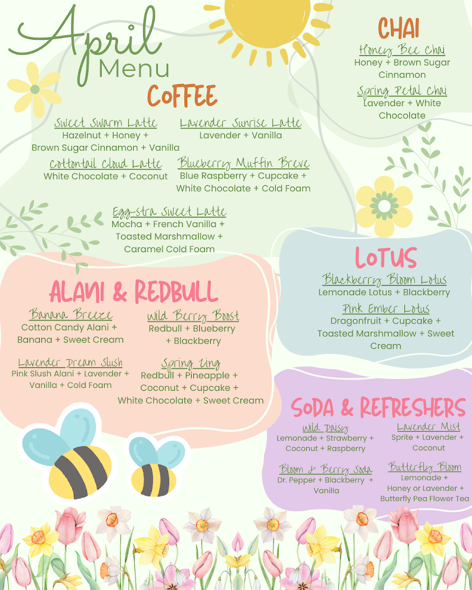 Sagebrush Sunrise Coffee Co. Menu 6