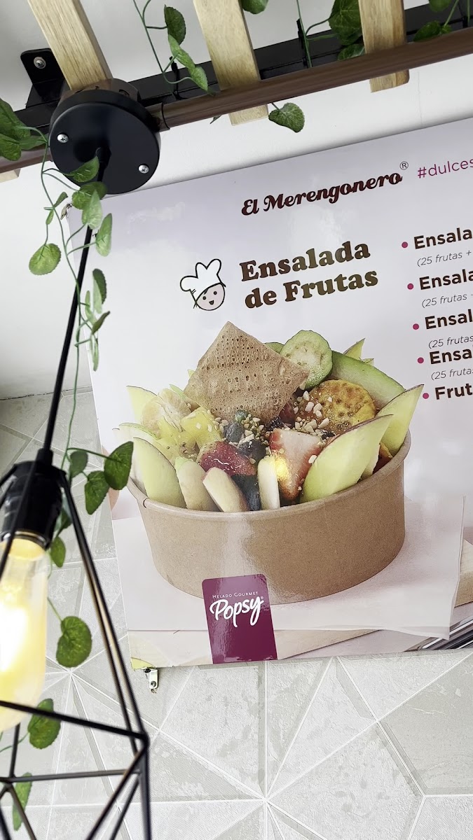 el merengonero Menu 1