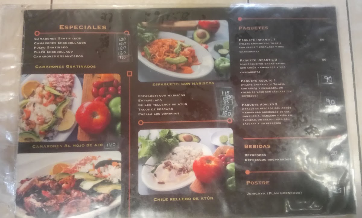 Marisquería Mazatlán Menu 1
