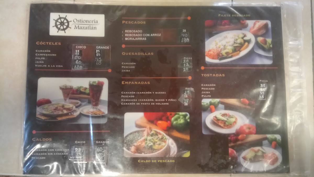 Marisquería Mazatlán Menu 2