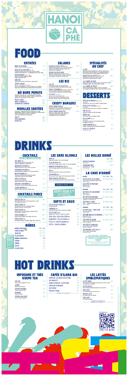 Hanoï Cà Phê Opéra Menu 6