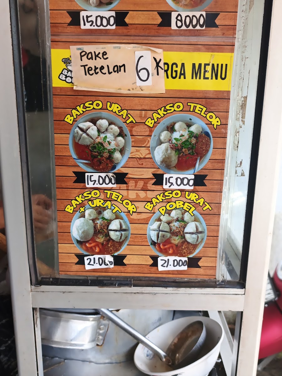 Bakso Boban Menu 1