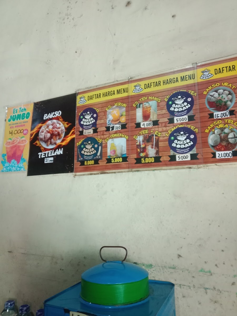 Bakso Boban Menu 10