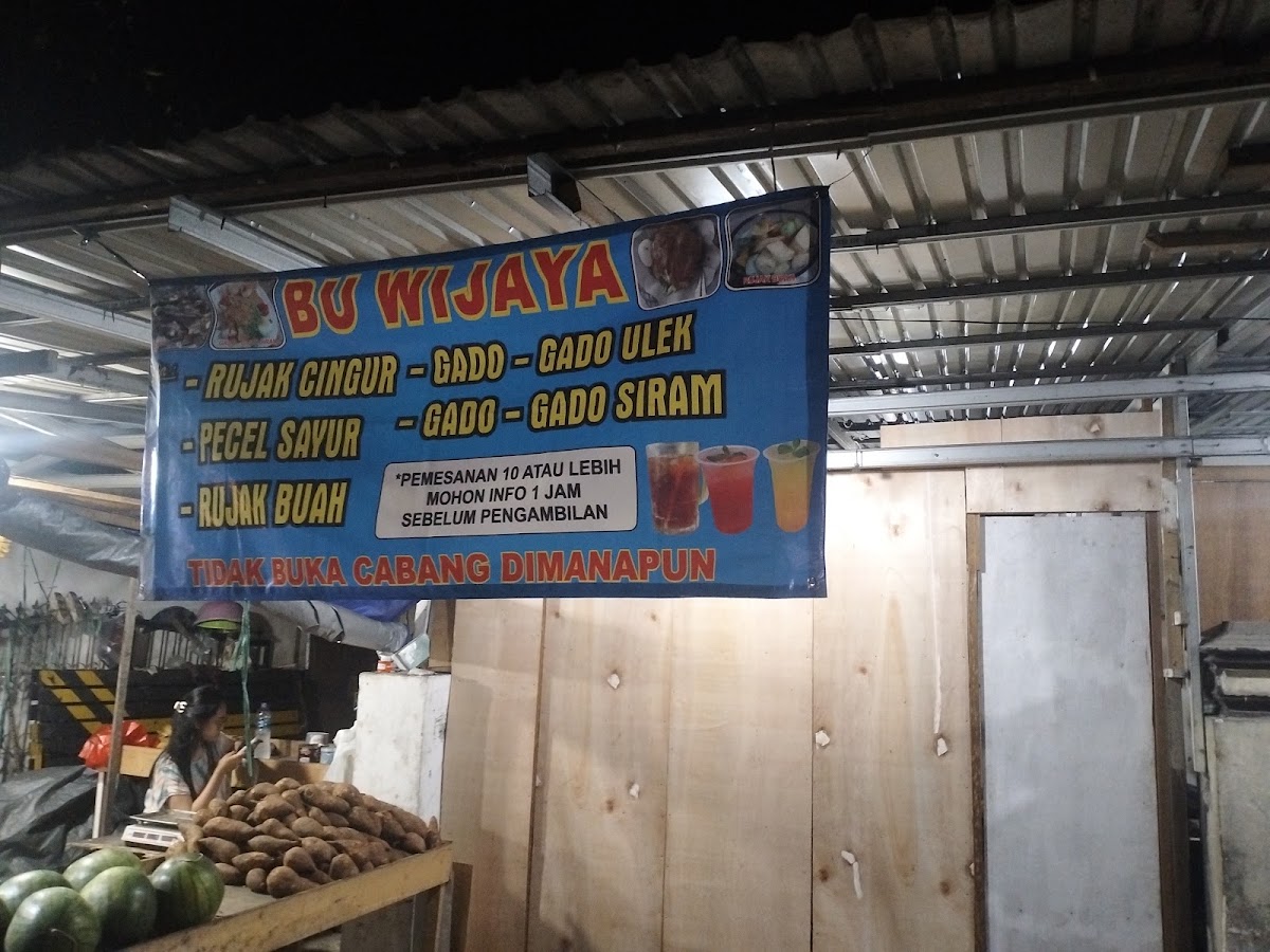 Gado gado BU WIJAYA Menu 1
