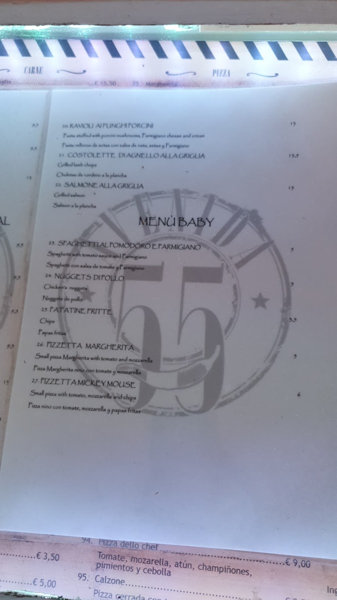 Avenida 55 Menu 3