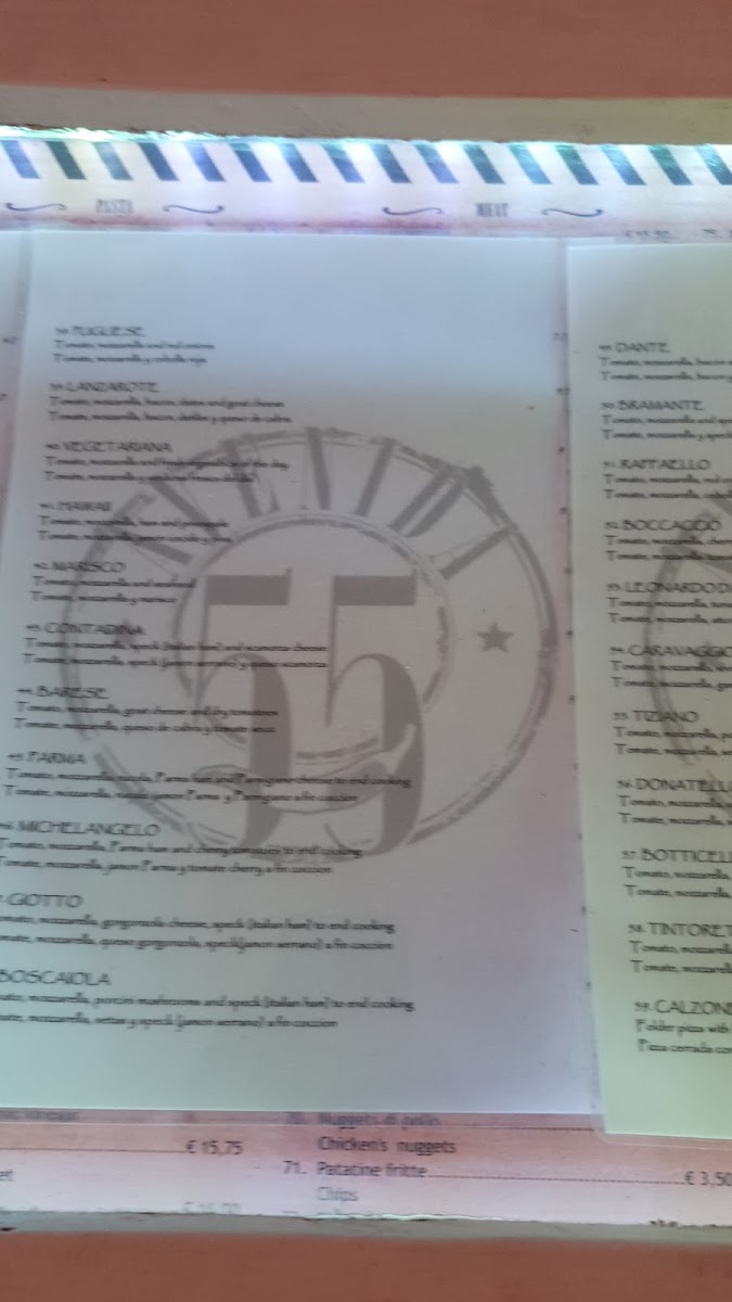 Avenida 55 Menu 6