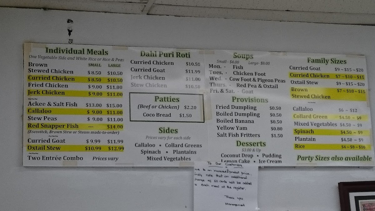 Nice N Spicy Menu 9