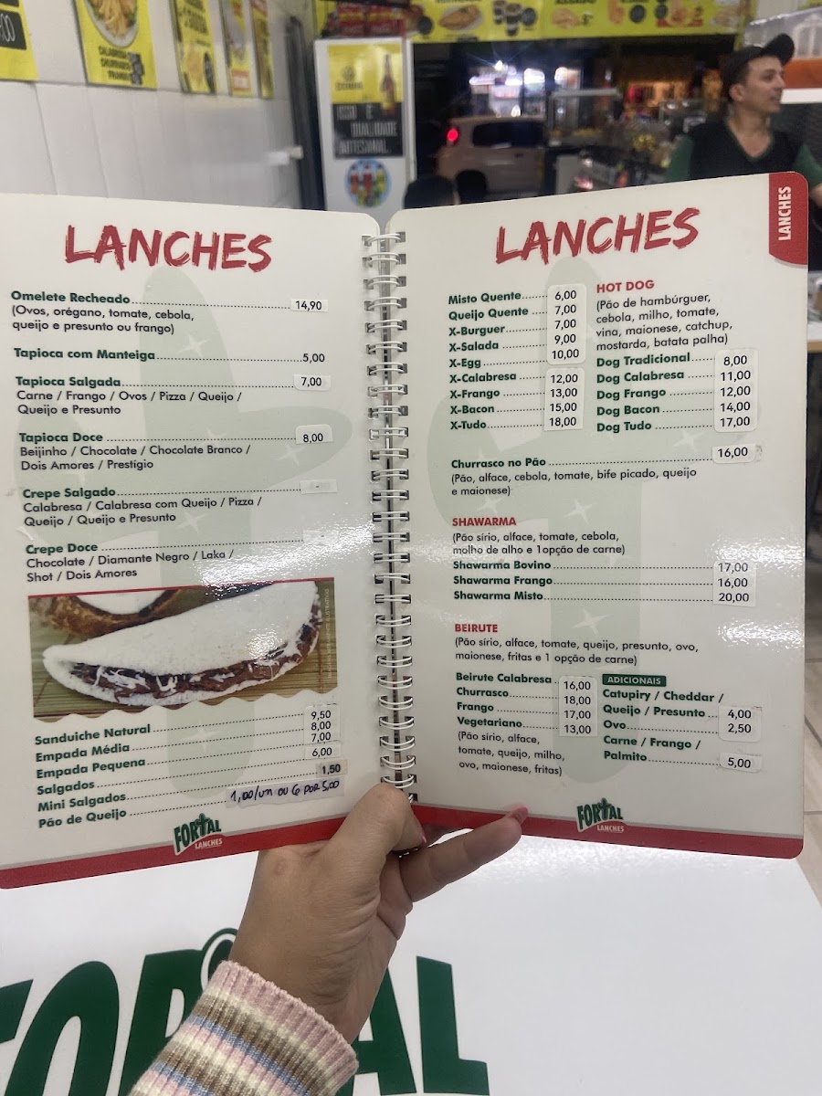 Lanchonete Chapa Quente Menu 2