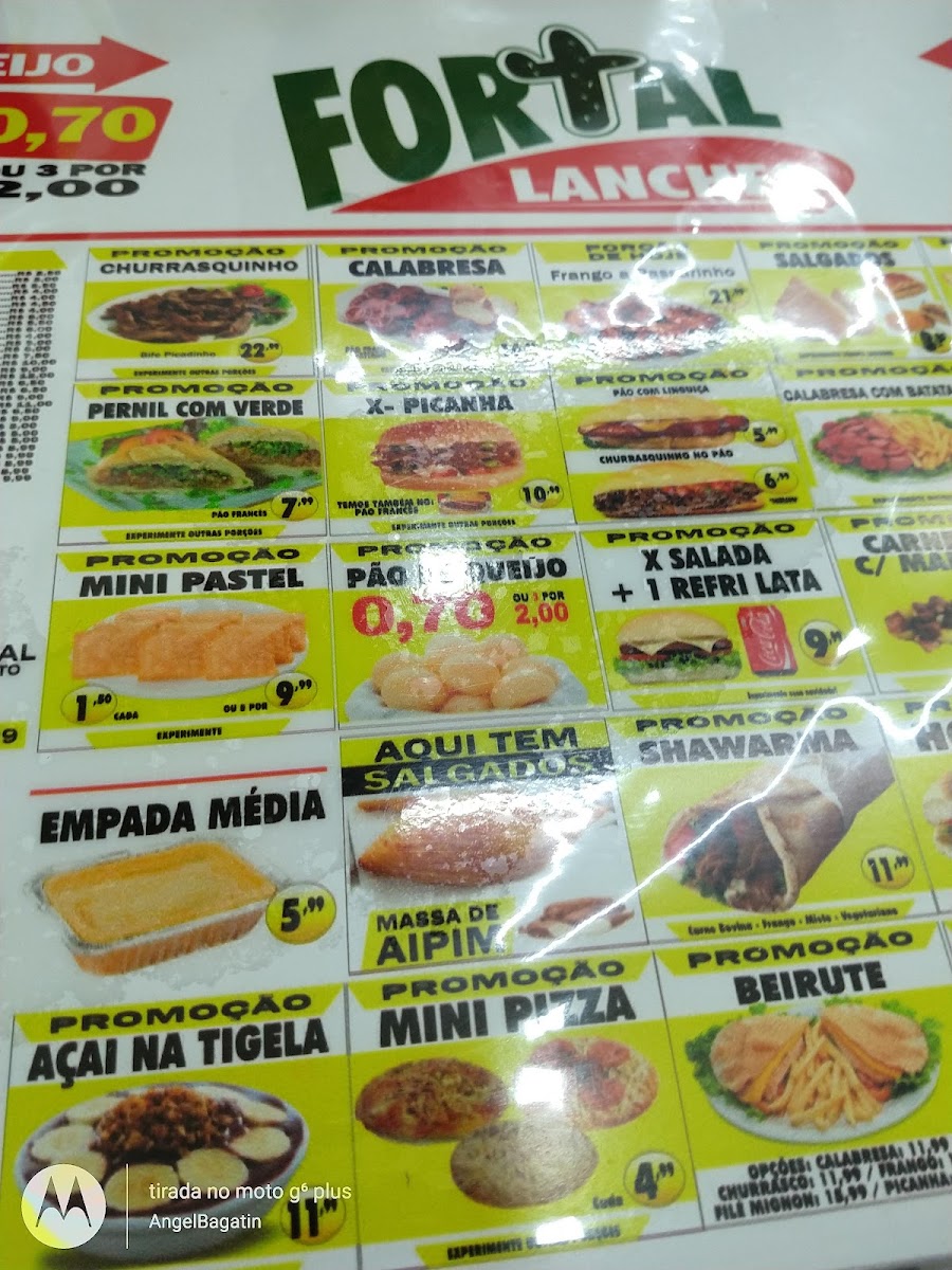 Lanchonete Chapa Quente Menu 9