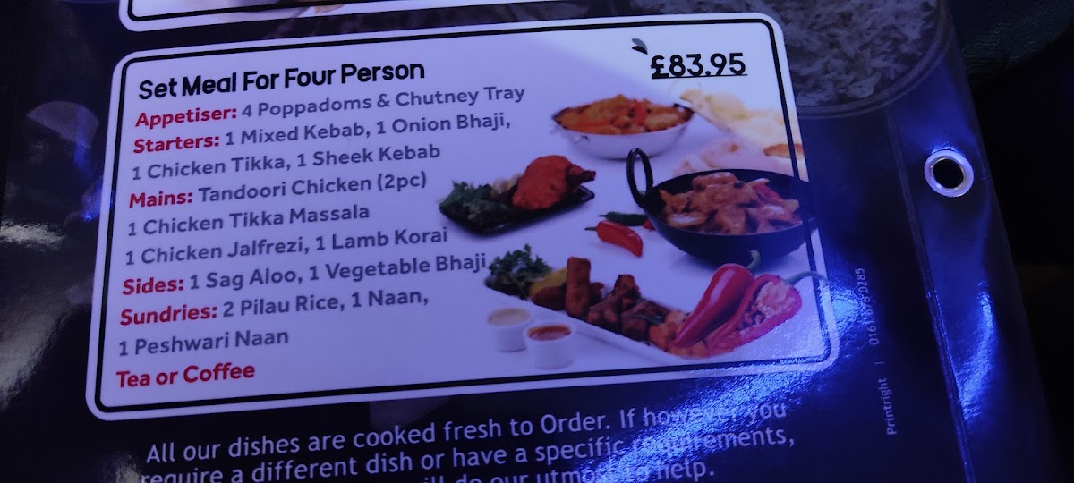 Valley Spice Menu 8