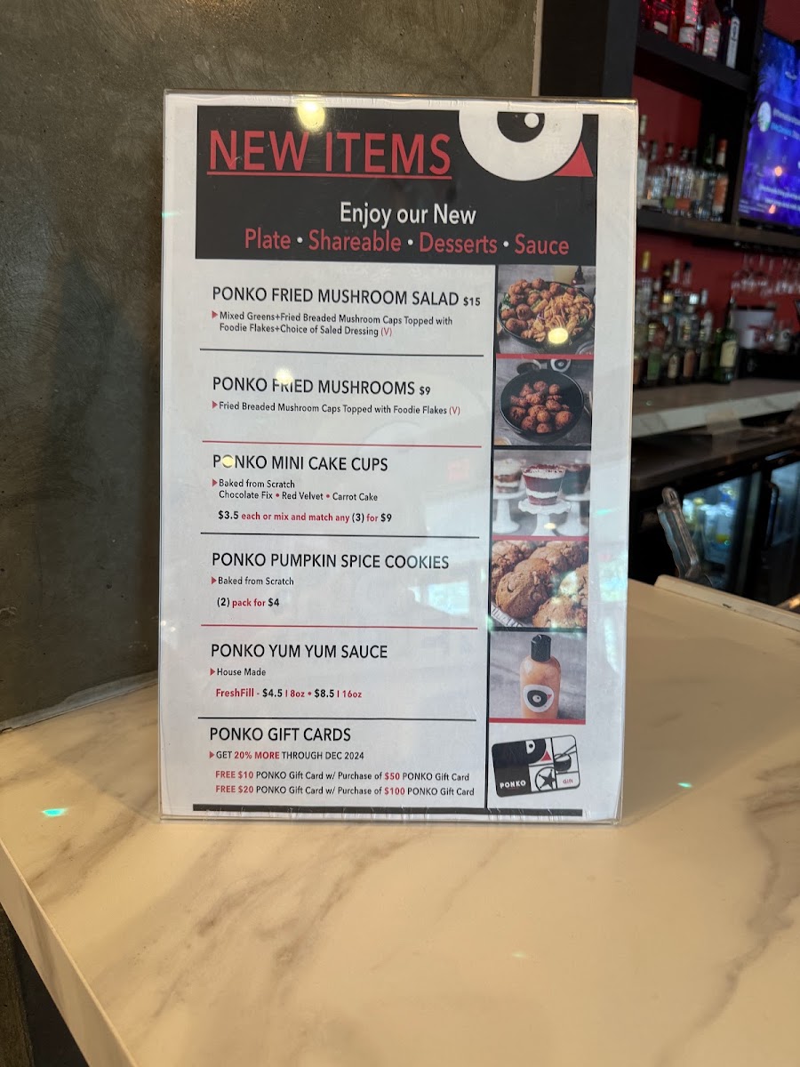 PONKO Chicken Midtown Menu 2