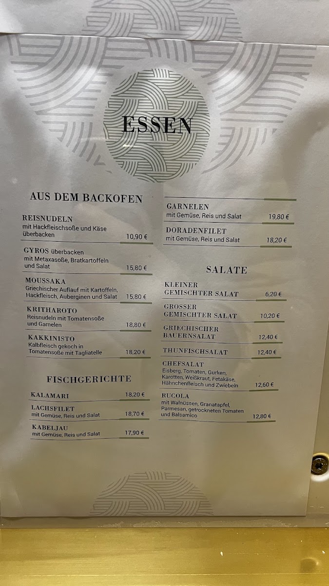 Restaurant Schlosswache Menu 2