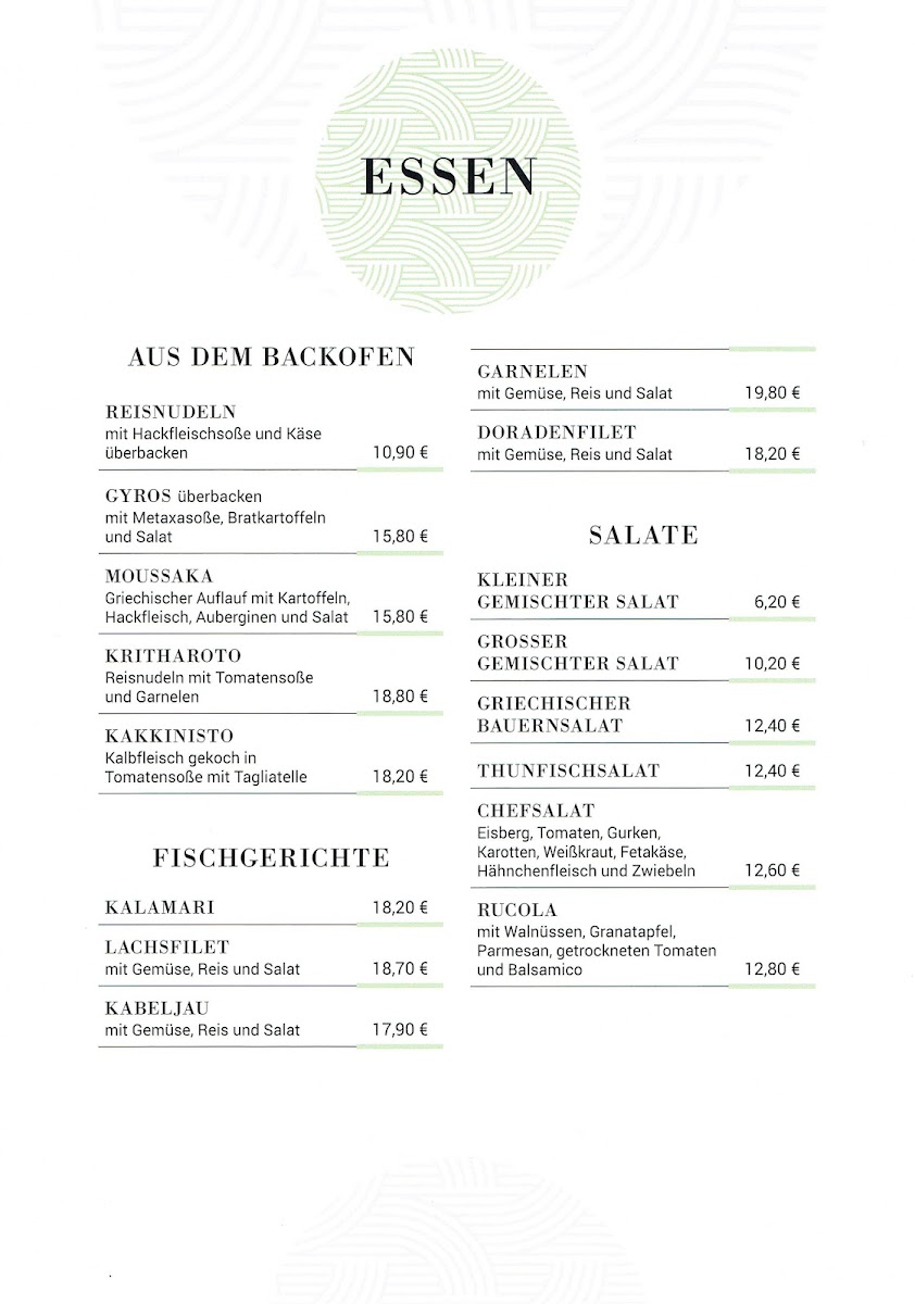 Restaurant Schlosswache Menu 6