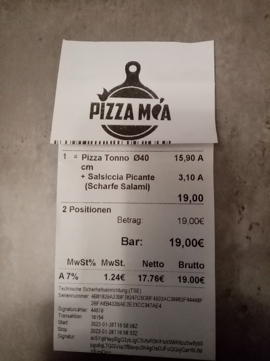 Pizza Mia Kaltenkirchen Menu 3