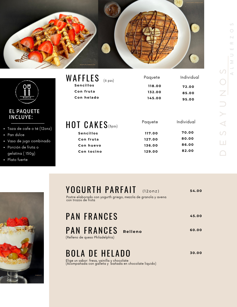 Café Murcia Menu 4
