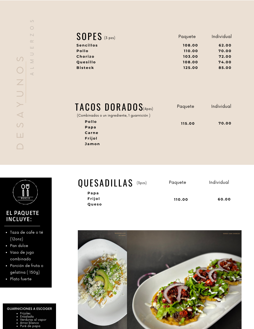 Café Murcia Menu 5