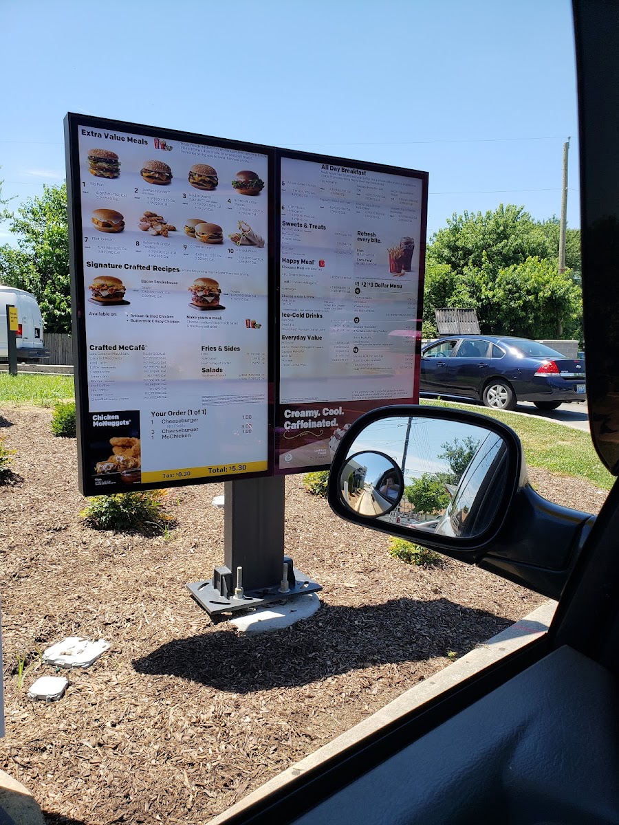 McDonald's Menu 2