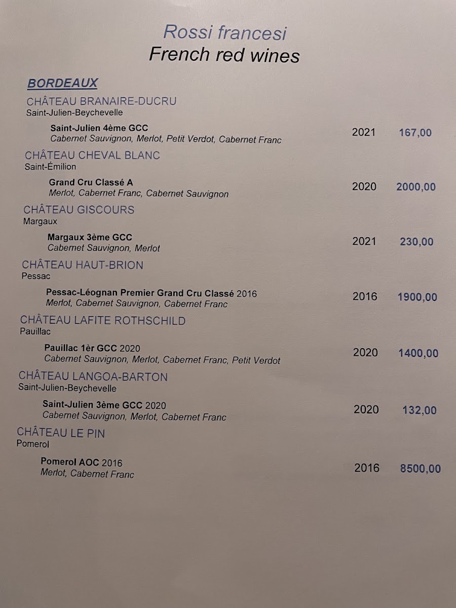 El Porteño • Arena Menu 1