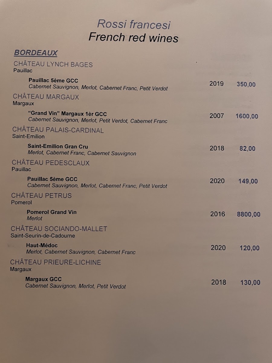 El Porteño • Arena Menu 2