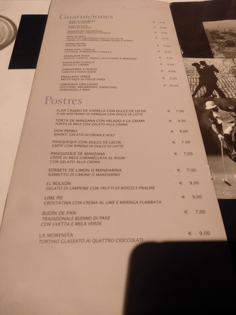 El Porteño • Arena Menu 6