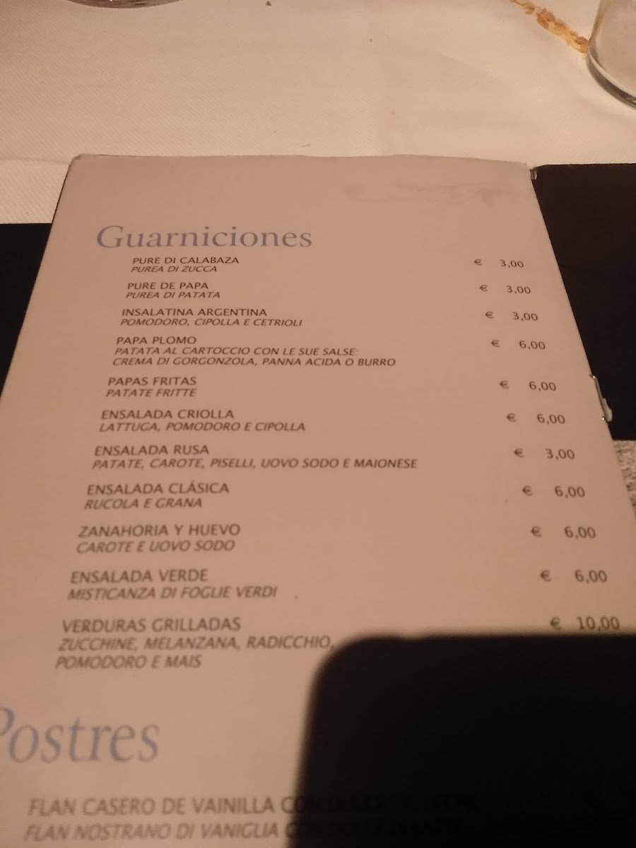 El Porteño • Arena Menu 8