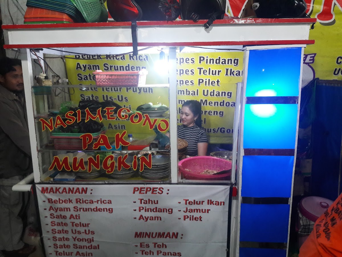 Warung Sego Megono Pak Mungkin Menu 3