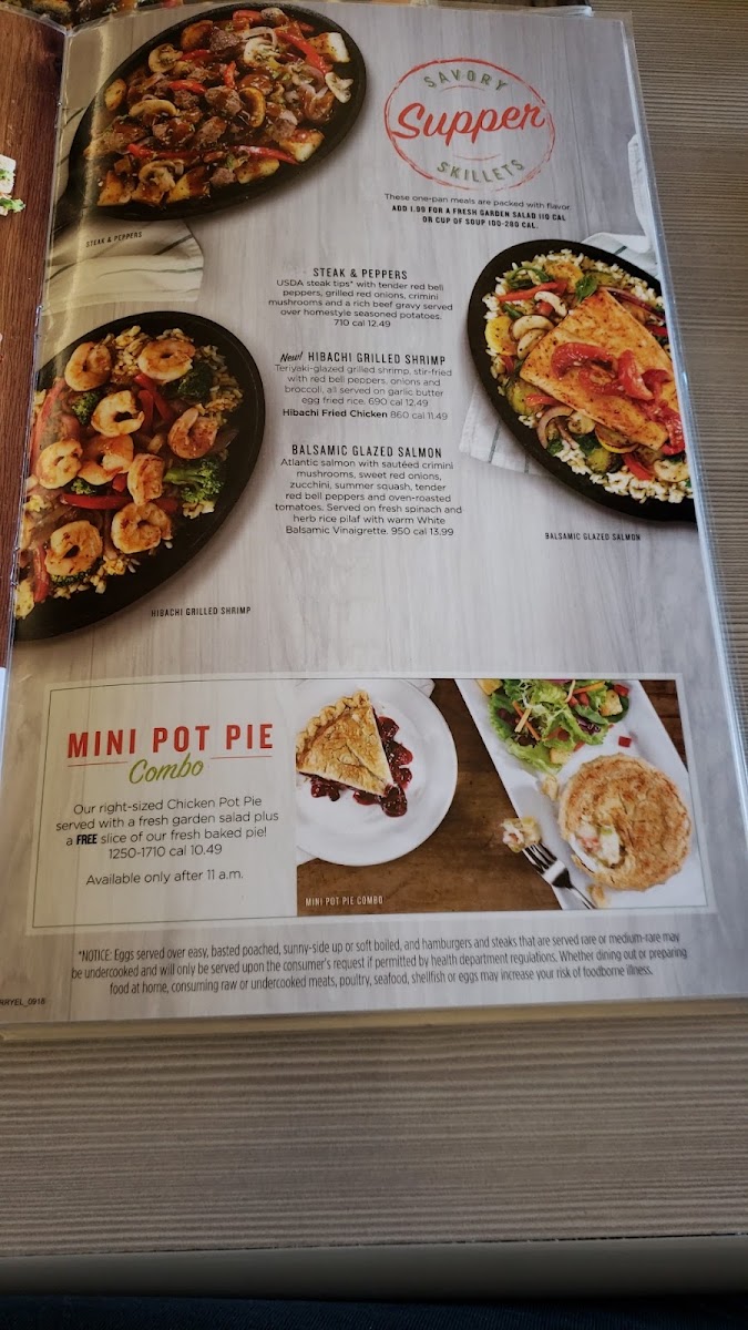 Perkins Restaurant & Bakery Menu 2