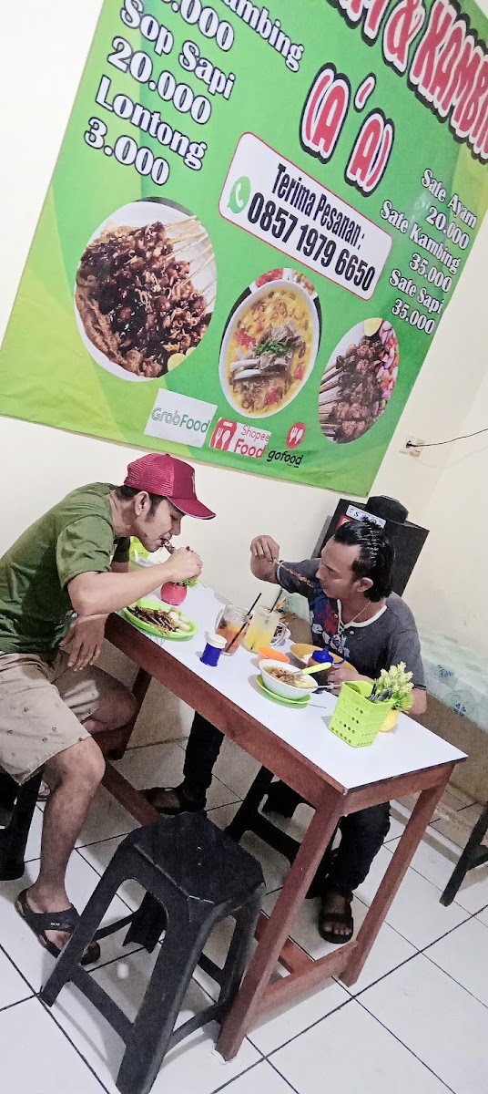 Warung Sate Ayam & Kambing (A'A) Menu 3