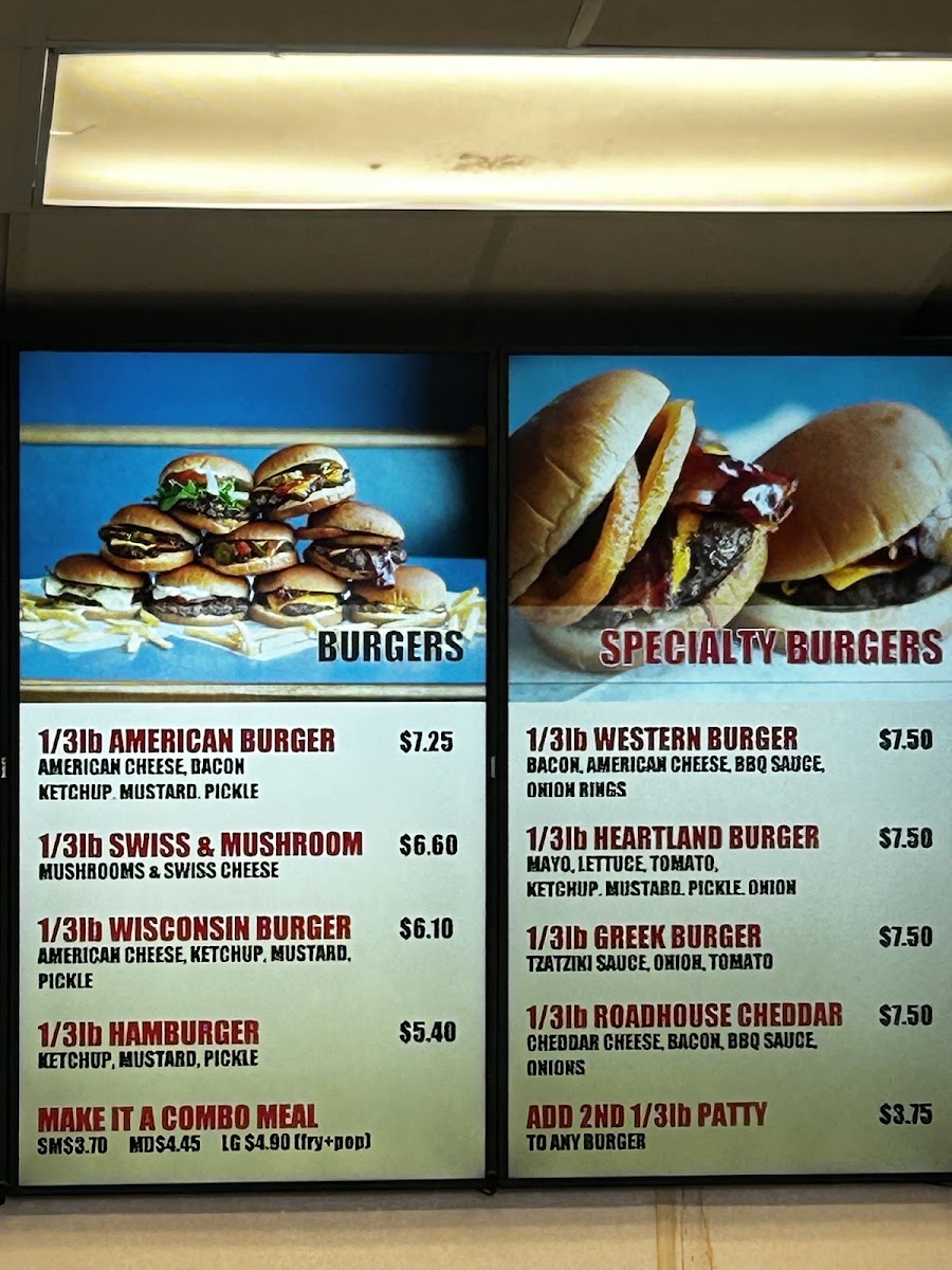 Zesto Drive In Menu 1