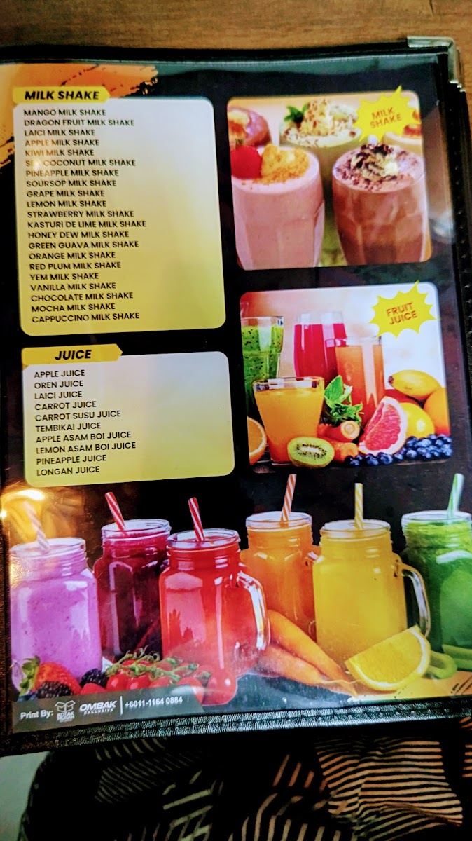 AL AQSA BISTRO Menu 1